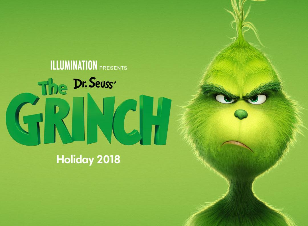 Poster van film "The Grinch" uit 2018